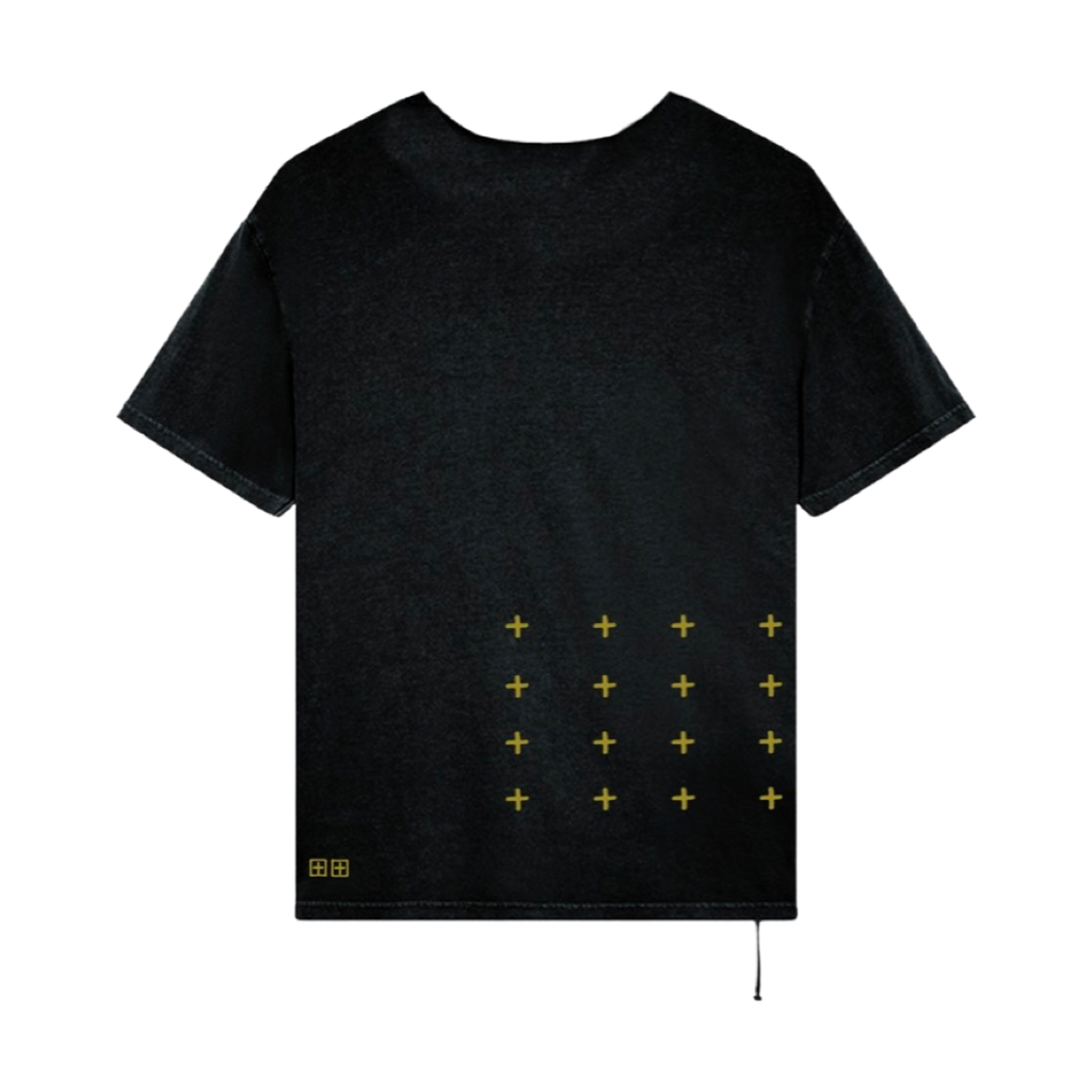Ksubi Token Kash Black T-Shirt mit kurzem Arm