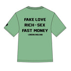 Homme Femme London T-Shirt in Grün