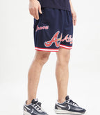 Atlanta Braves Logo Mesh Short