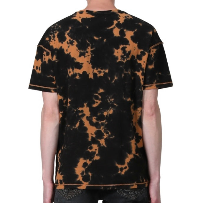Purple Brand Texturiertes Topas-T-Shirt mit kurzem Arm