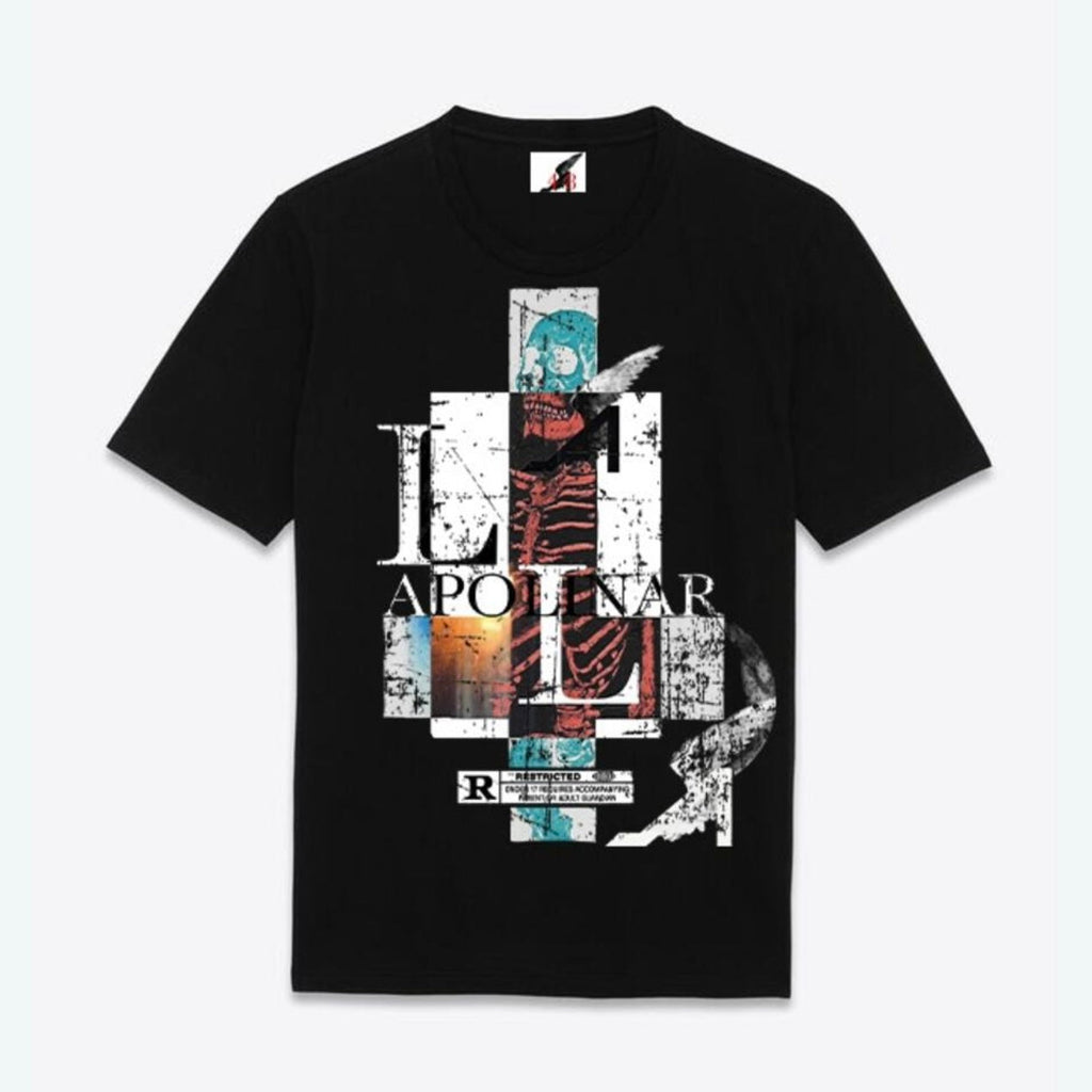 Apolinar Rated II schwarzes T-Shirt