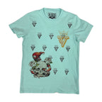 Valabasas “Skull Viper” Vintage Teal Tee
